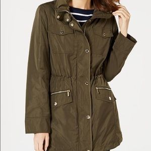 Michael Kors tan raincoat